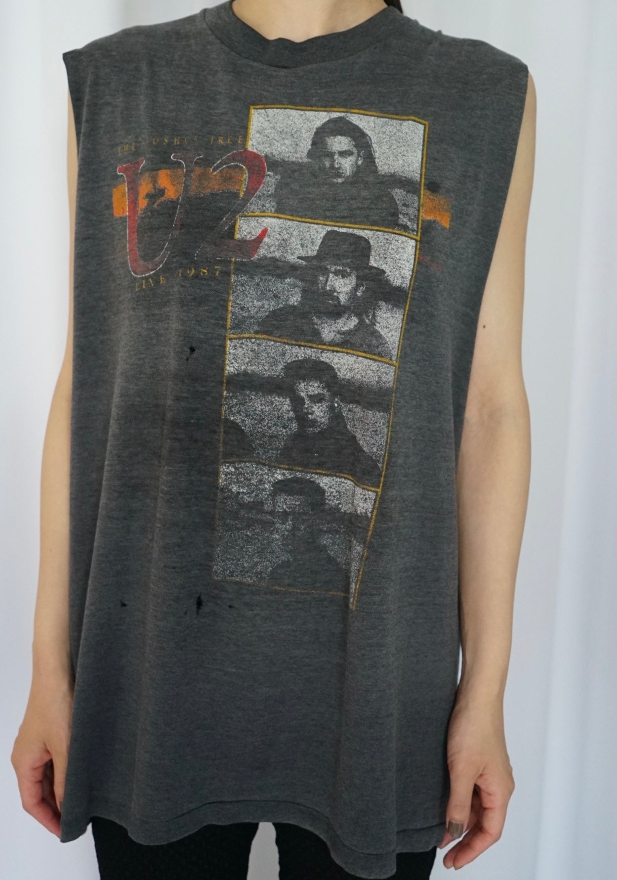 87s U2 "The Joshua Tree Live" Band T-Shirt