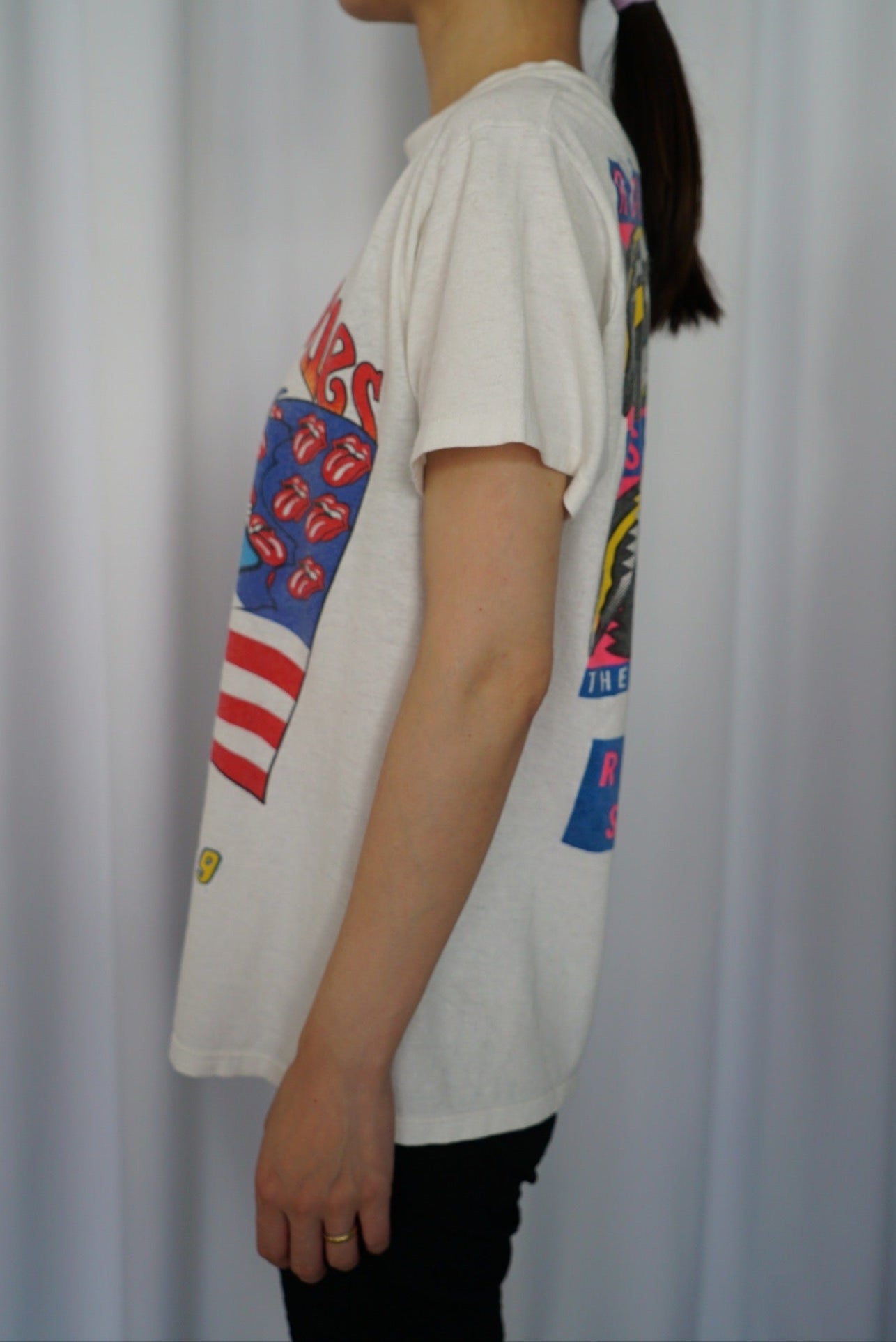 89s Rolling Stones "Steel Wheels Tour" Band T-Shirt