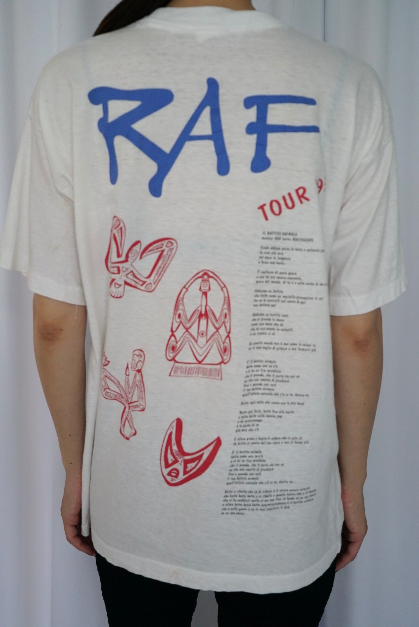 93s RAF "Cannibali" Band T-shirt