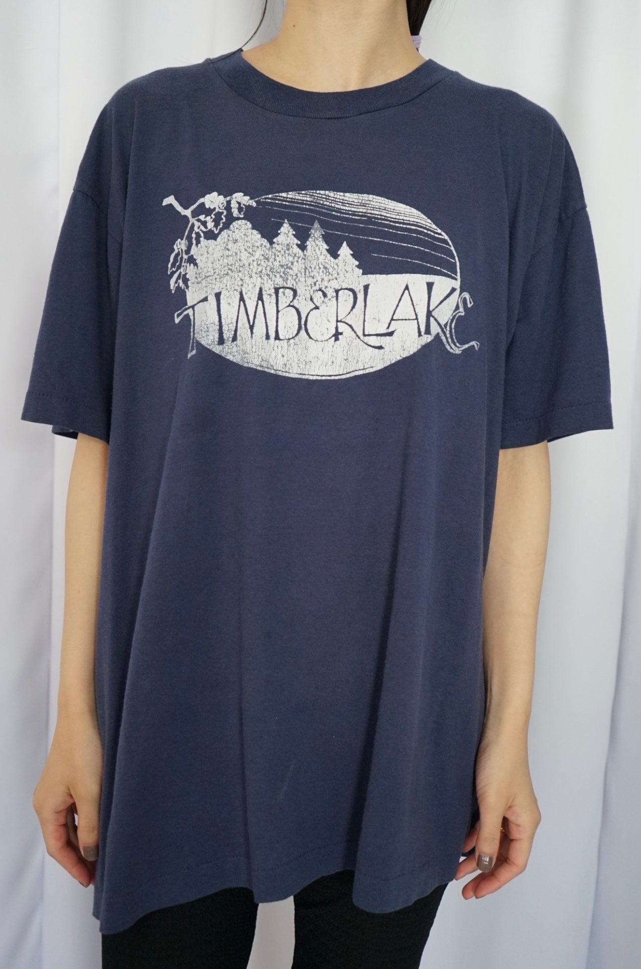 90s "Timber Lake" Print T-shirt