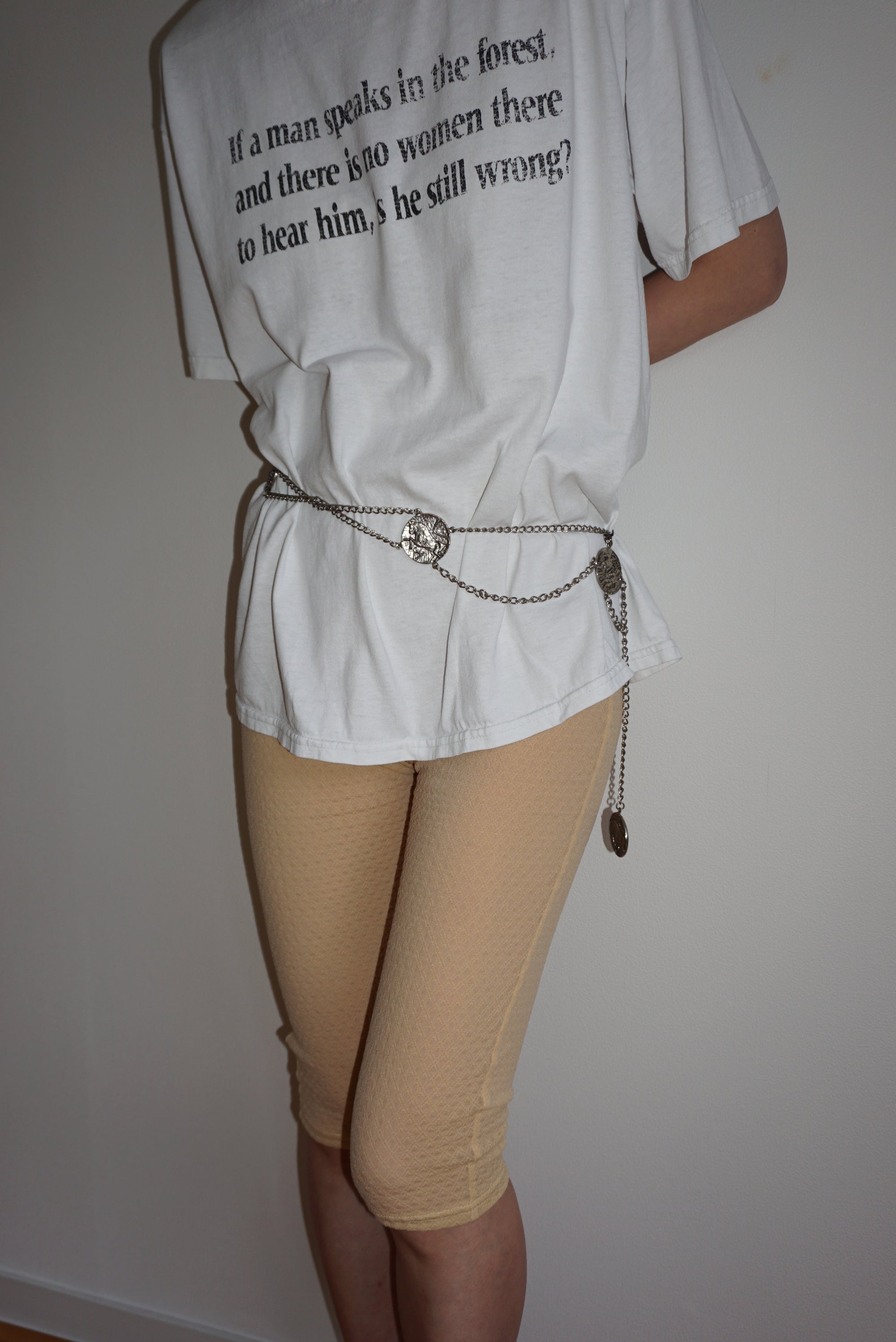 Check Pattern Sheer Leggings Long