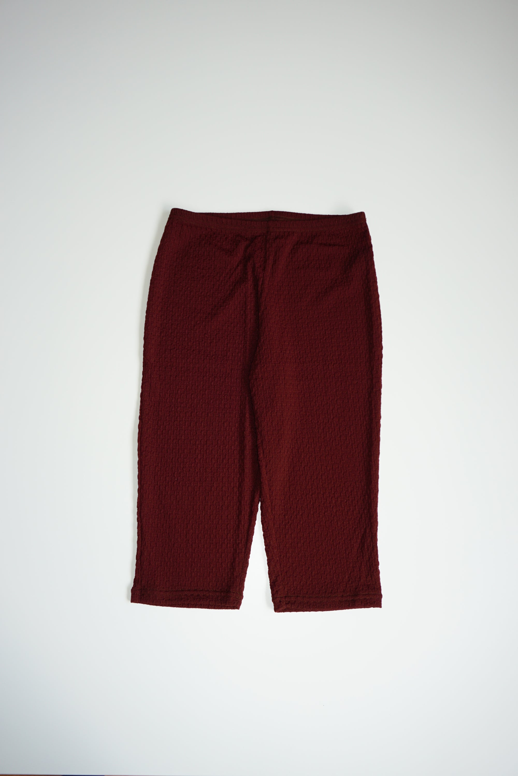 Check Pattern Sheer Leggings Short