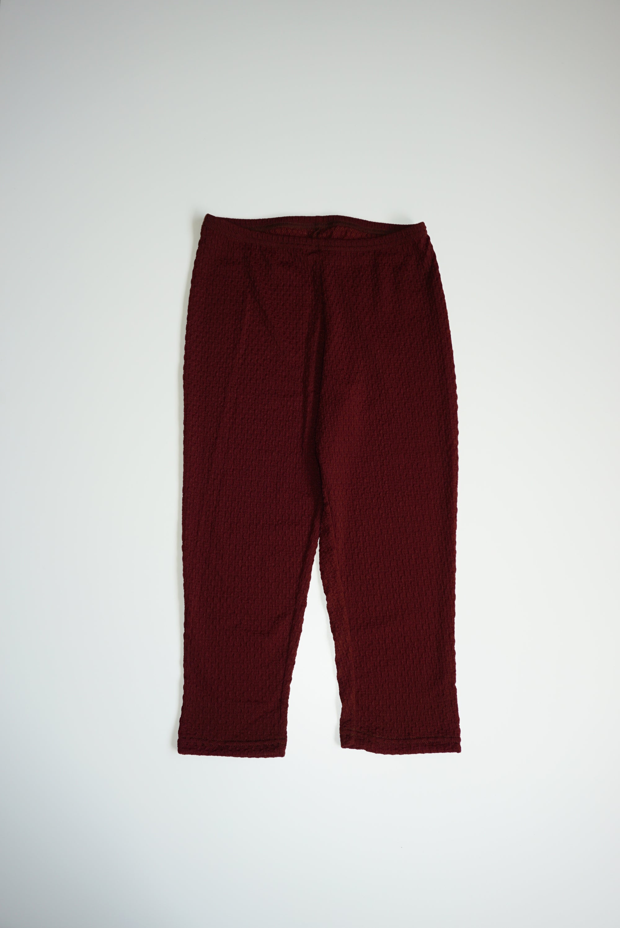 Check Pattern Sheer Leggings Long