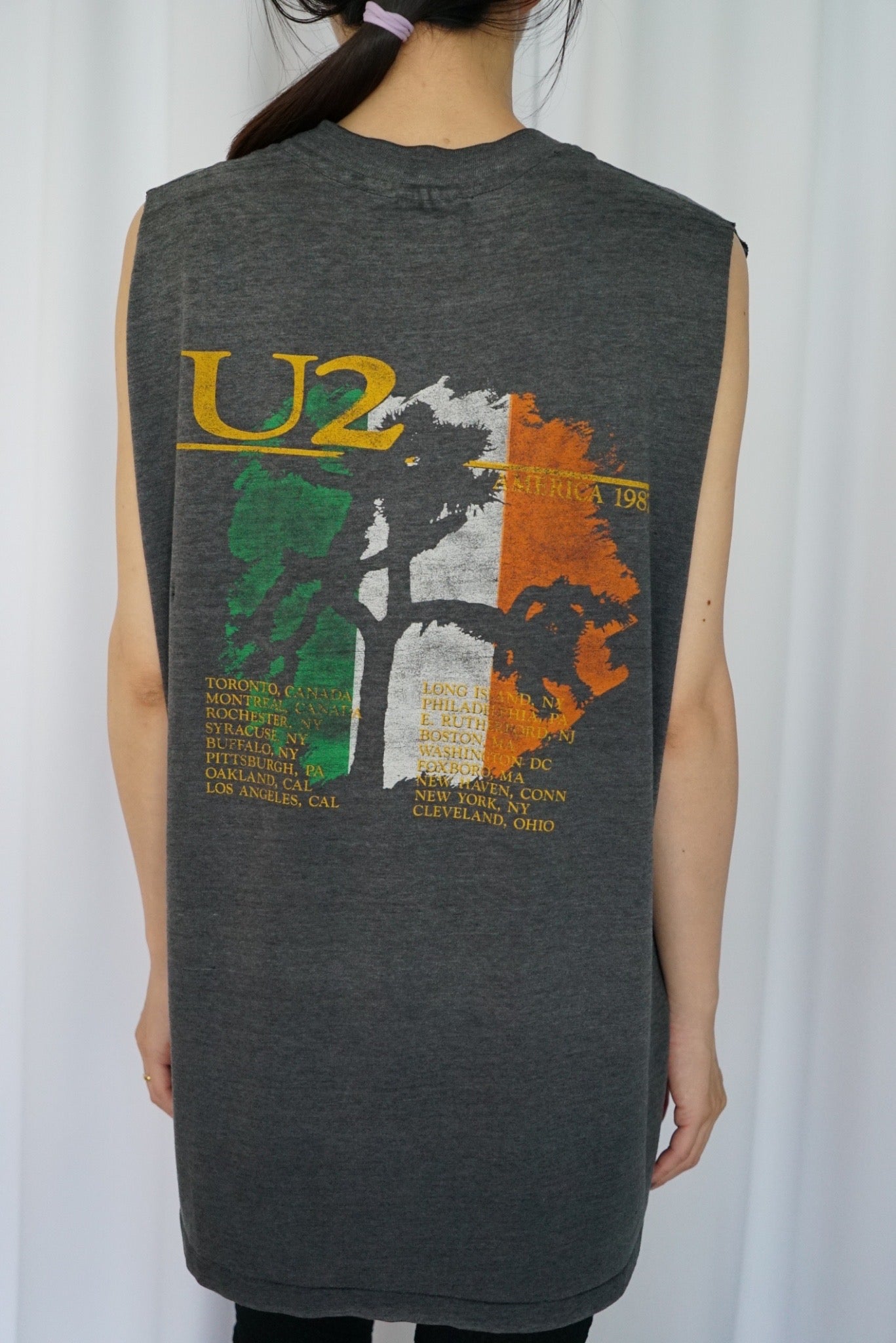 87s U2 "The Joshua Tree Live" Band T-Shirt