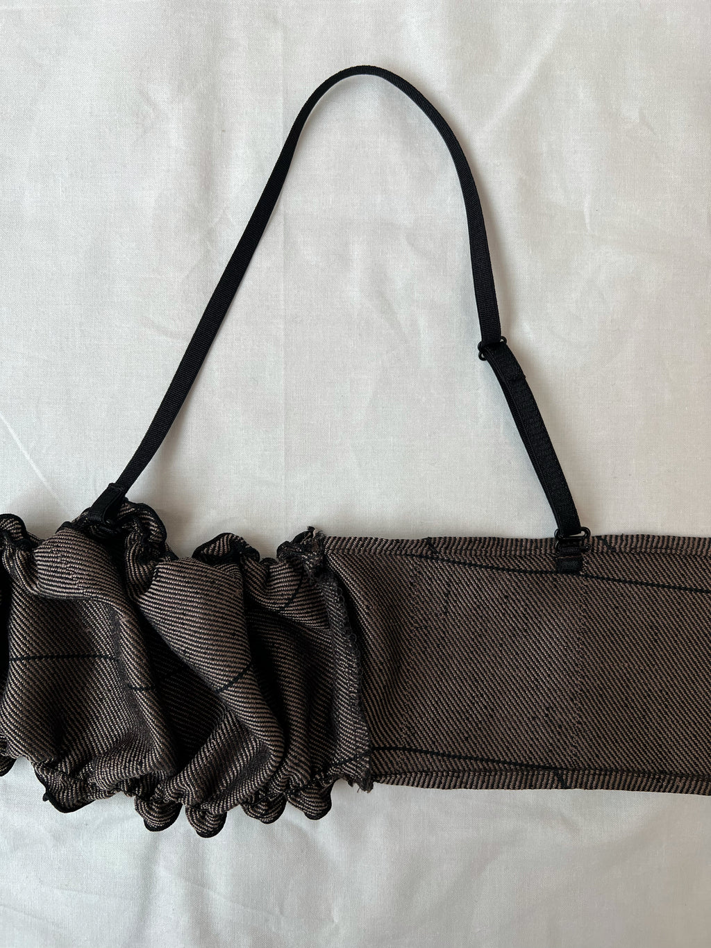 Vintage Fabric Frill Bustier #P