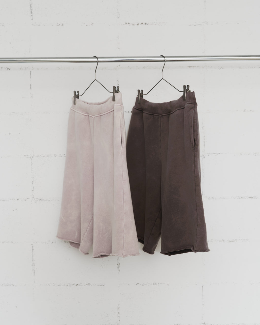 Dyed Sweat Short Pants