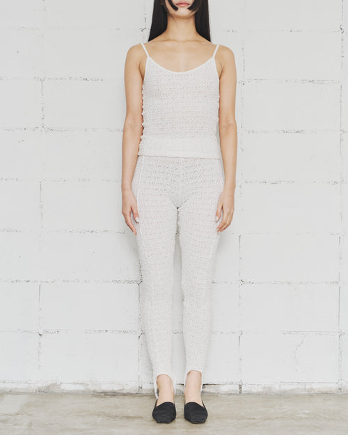 Flower Pattern Lace Stirrup Leggings