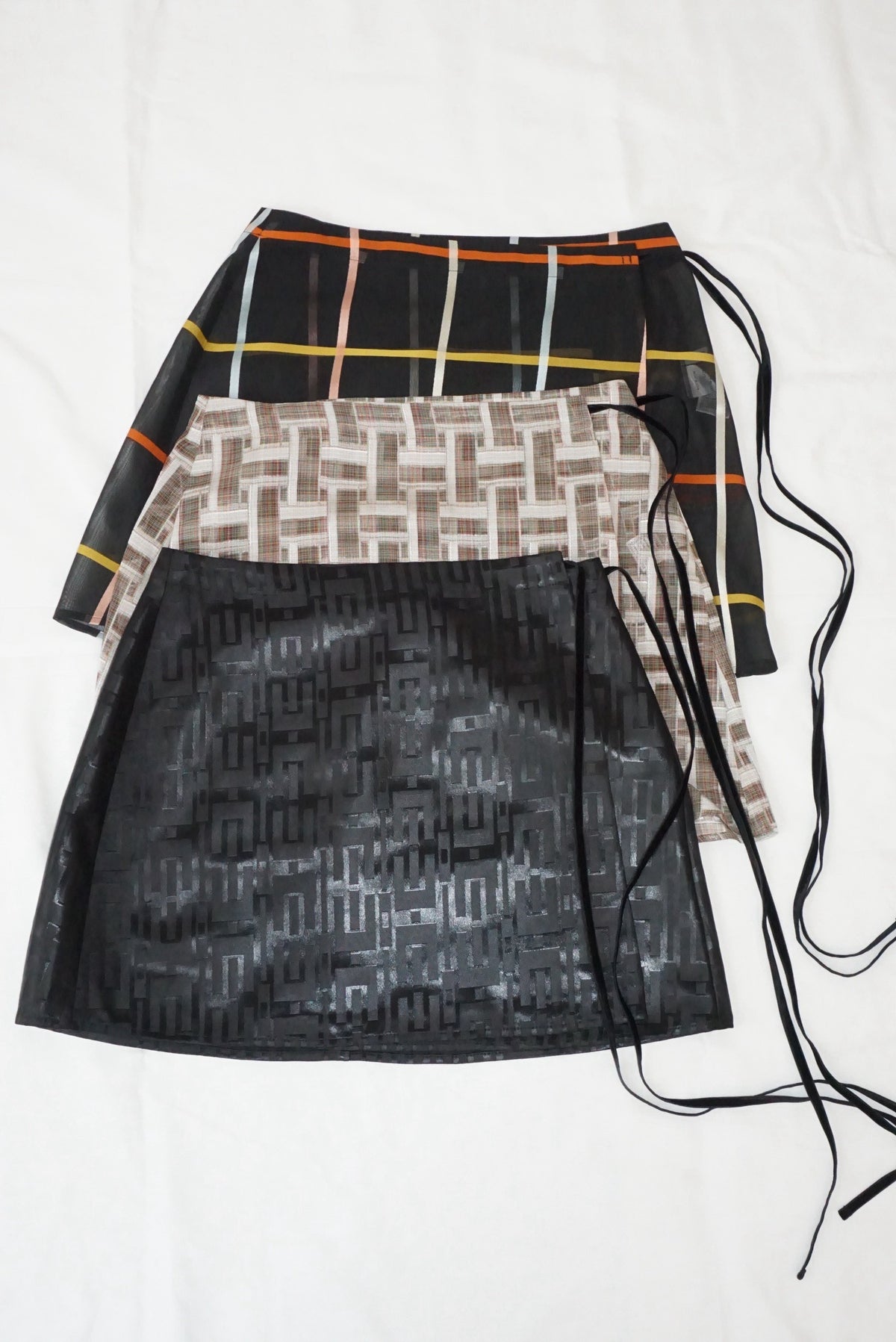 Vintage Fabric Mini Skirt #V