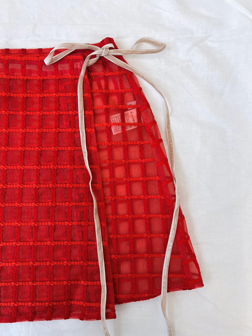 Vintage Fabric Mini Skirt #D