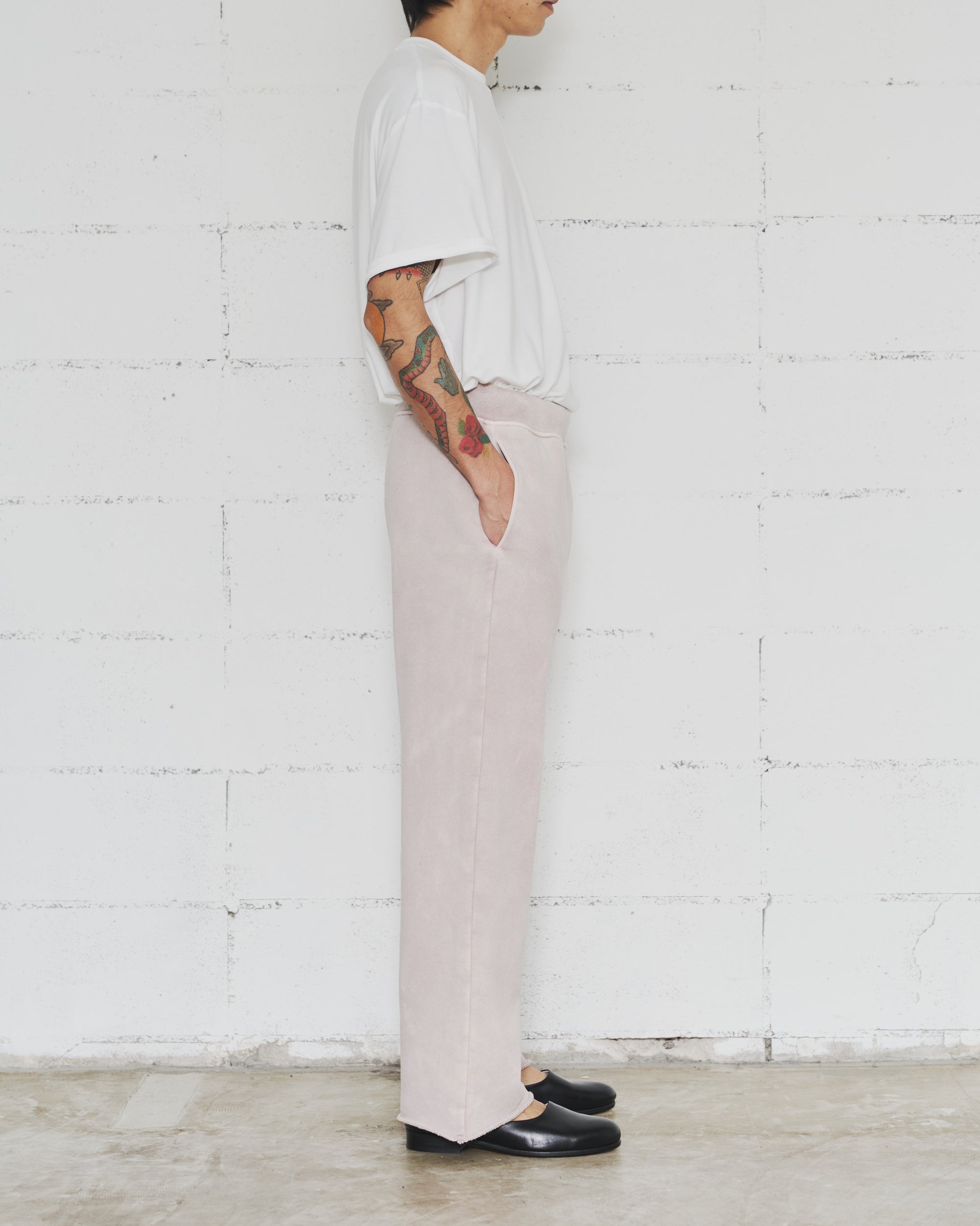 (pre order 3/6-9) Dyed Sweat Long Pants
