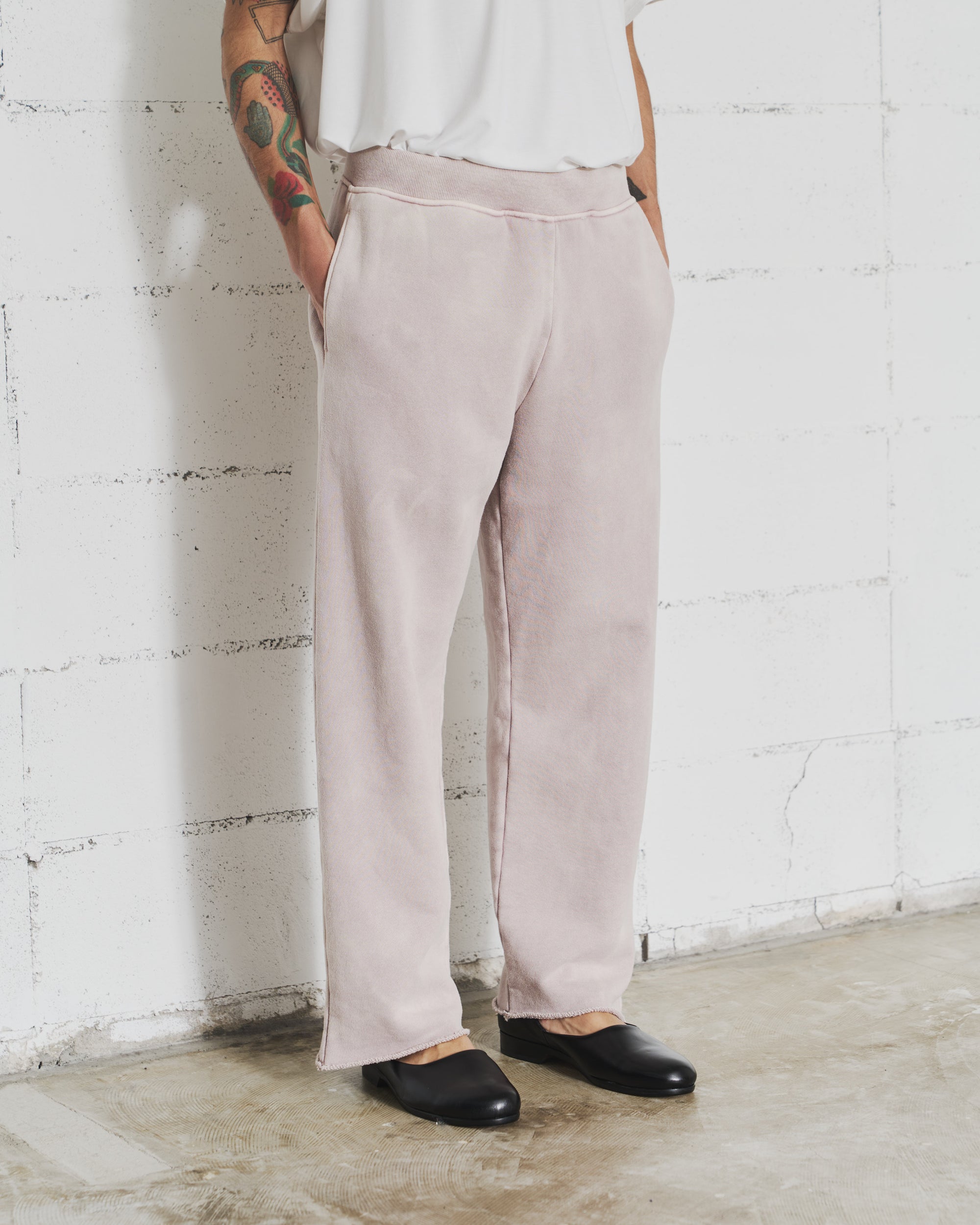 (pre order 3/6-9) Dyed Sweat Long Pants