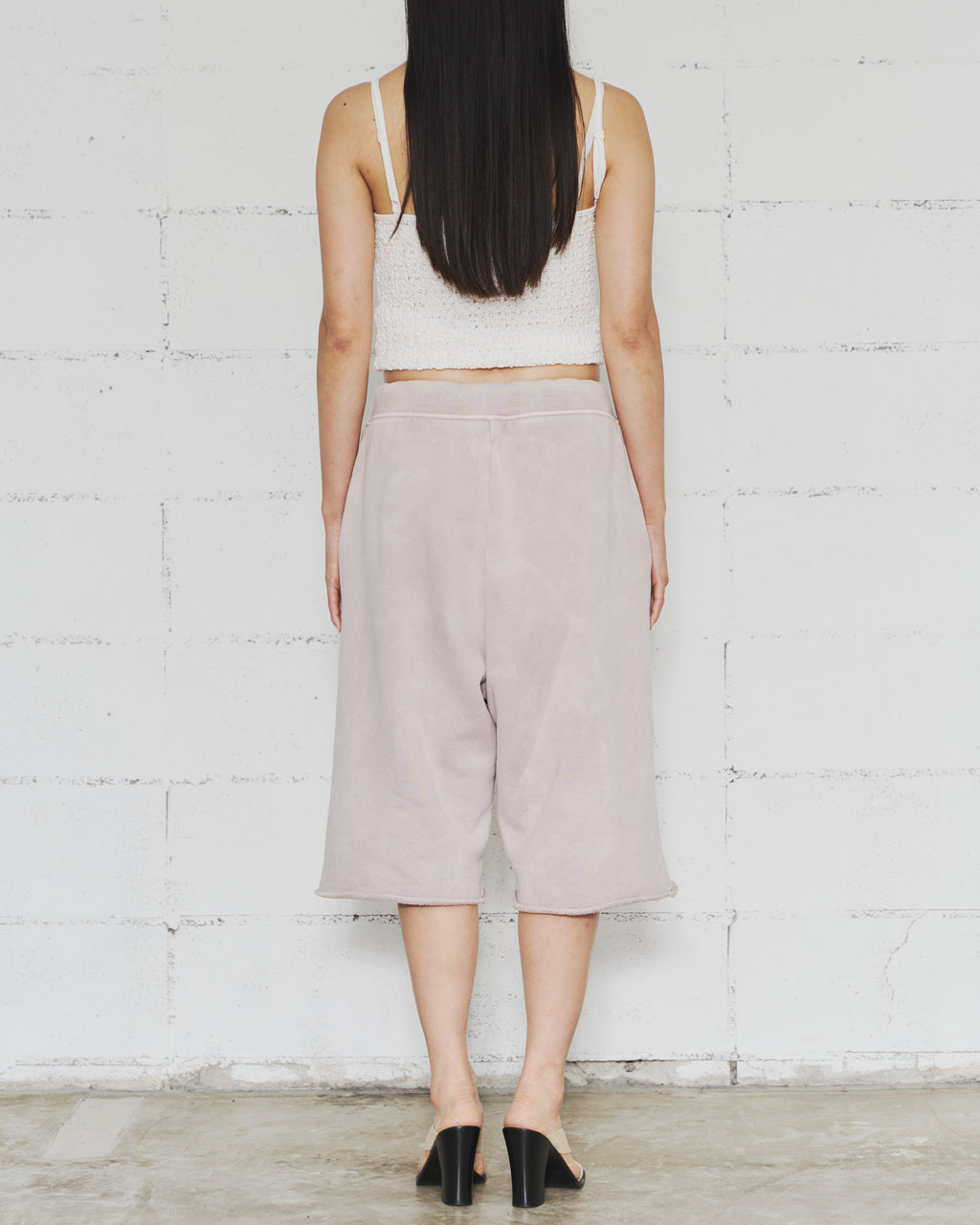 Dyed Sweat Short Pants