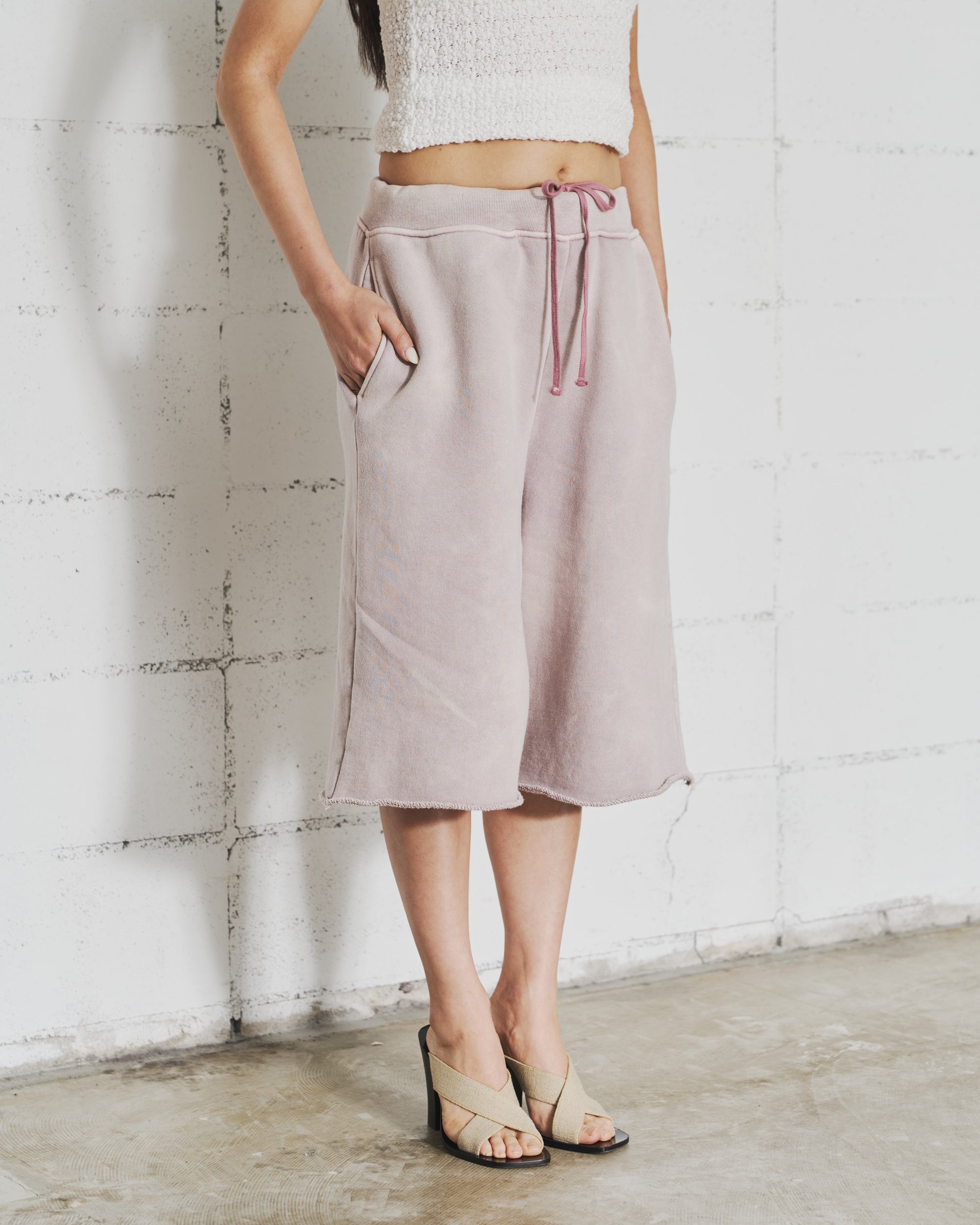 (pre order 3/6-9) Dyed Sweat Short Pants