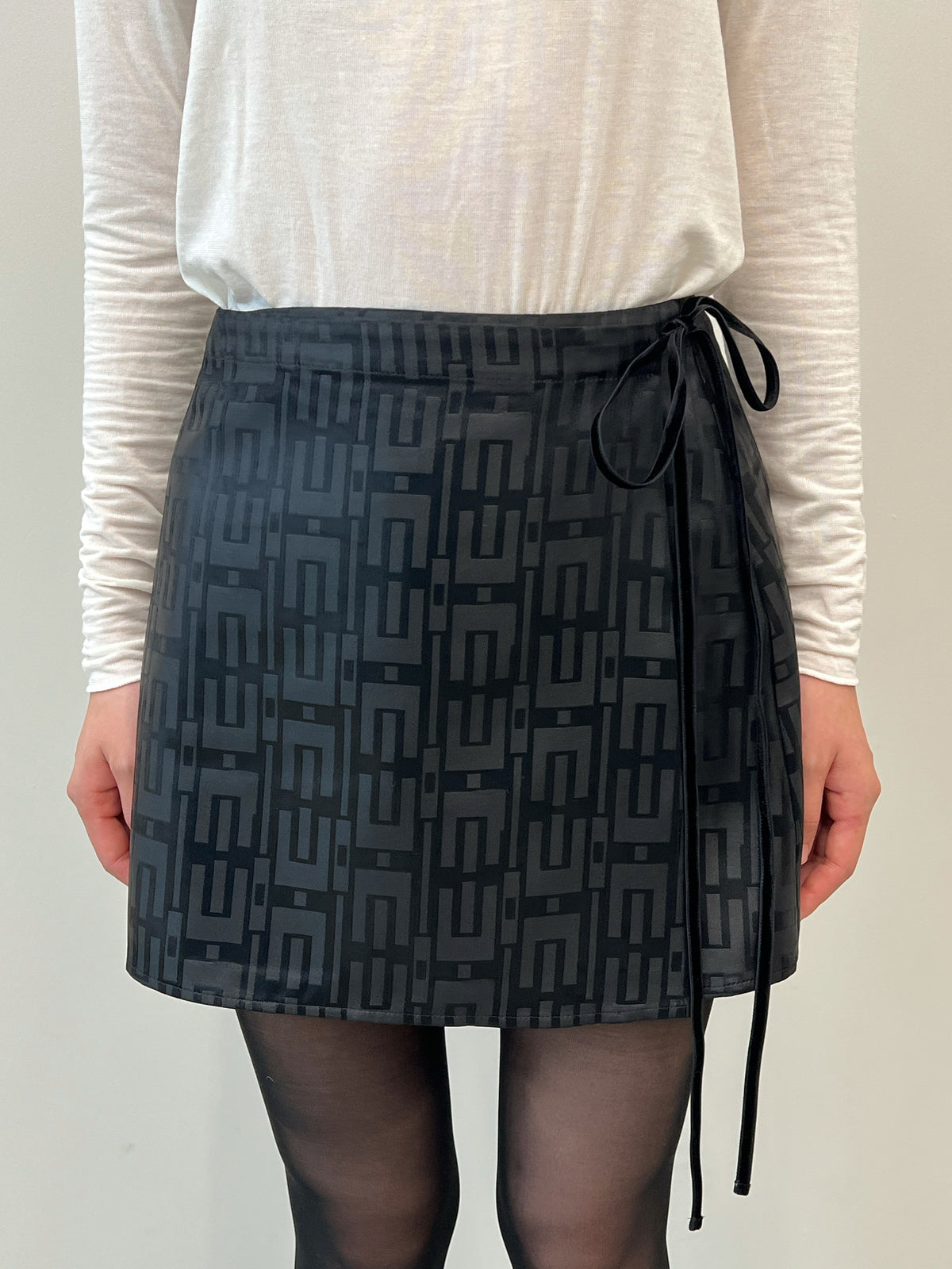 Vintage Fabric Mini Skirt #F