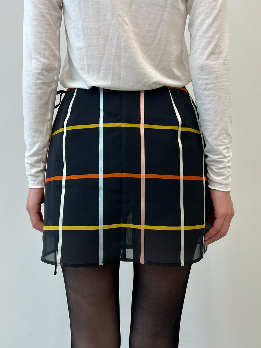 Vintage Fabric Mini Skirt #V