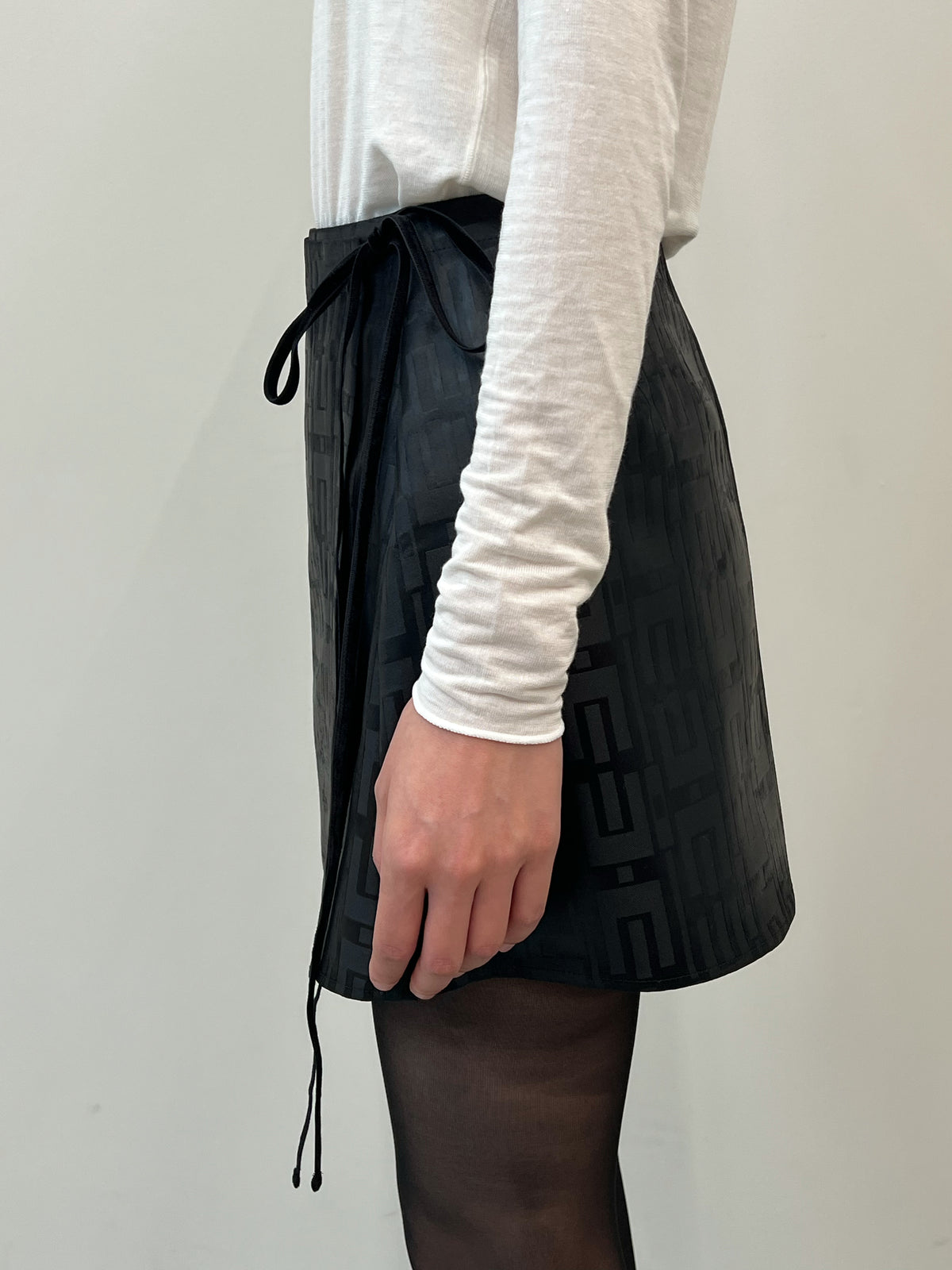 Vintage Fabric Mini Skirt #F