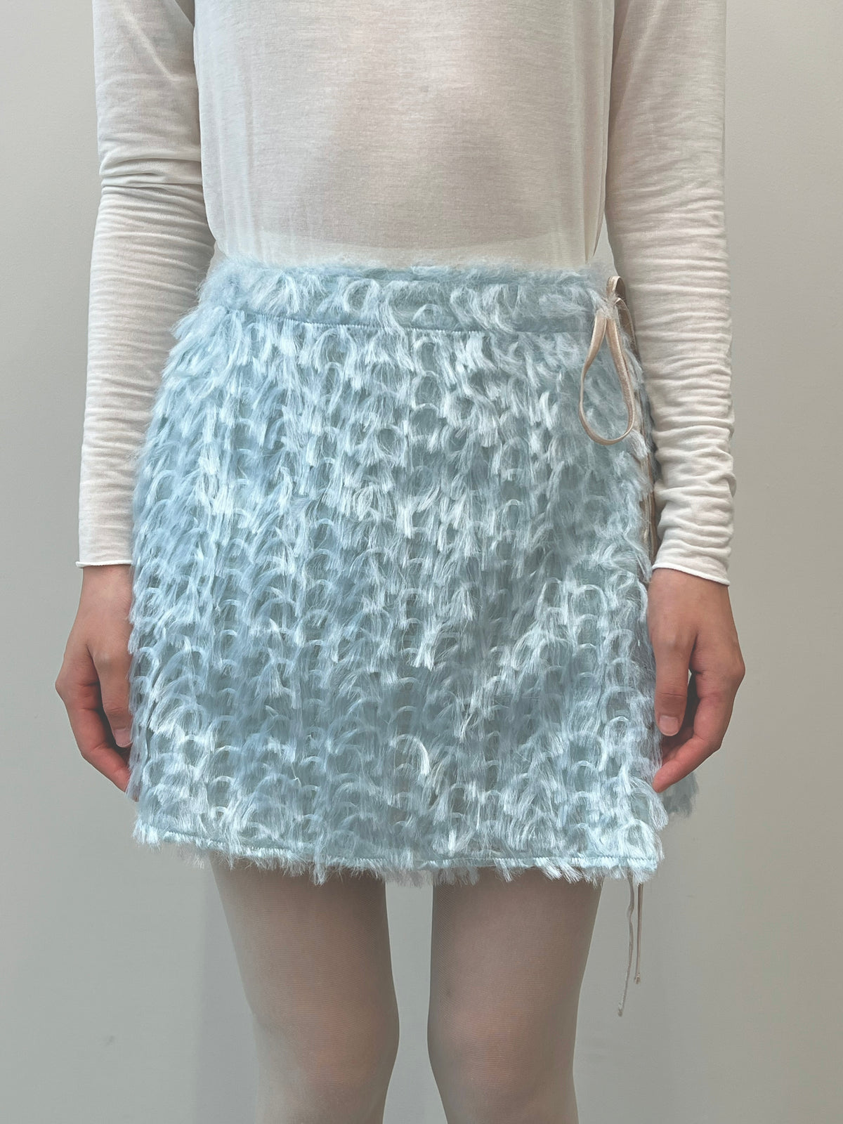Vintage Fabric Mini Skirt #A