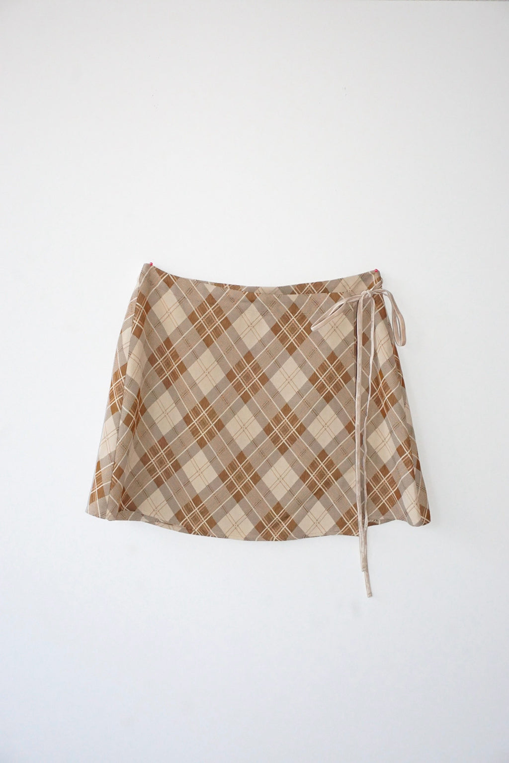 Vintage Fabric Mini Skirt #S