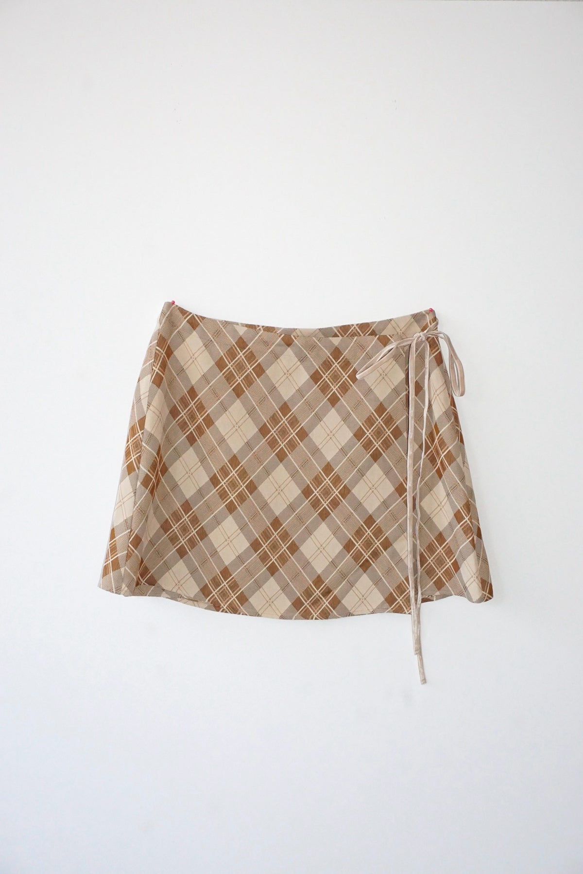 Vintage Fabric Mini Skirt #S