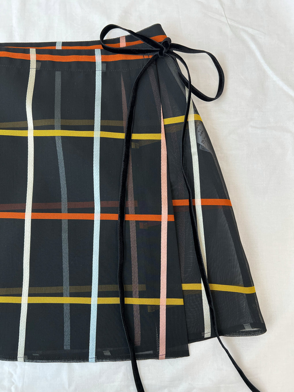 Vintage Fabric Mini Skirt #V
