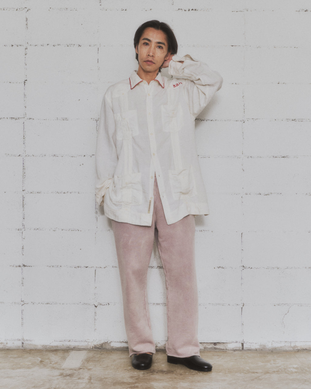 Dyed Sweat Long Pants