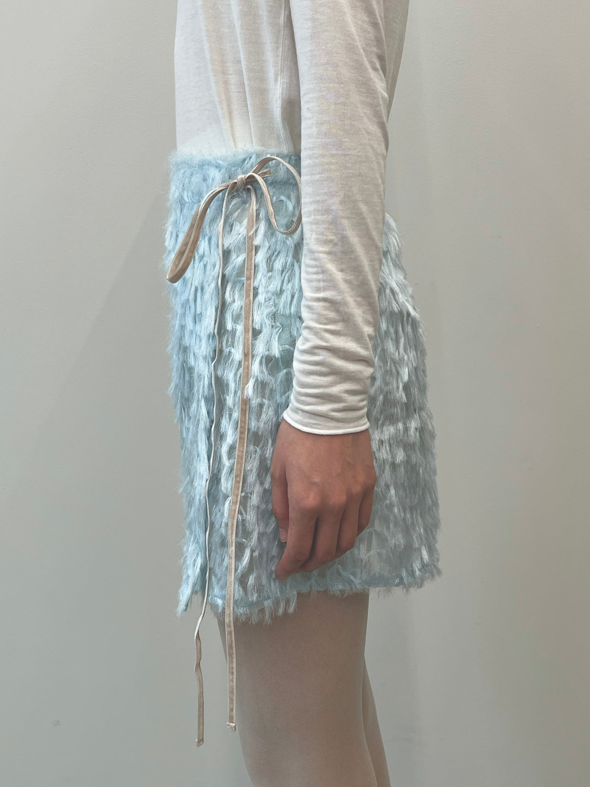 Vintage Fabric Mini Skirt #A