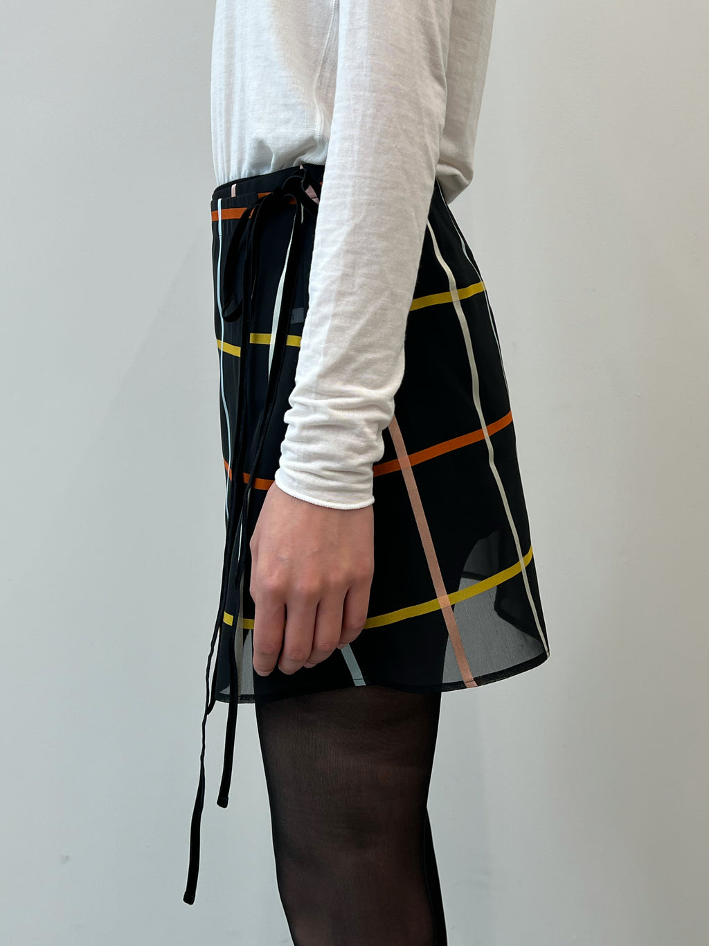 Vintage Fabric Mini Skirt #V