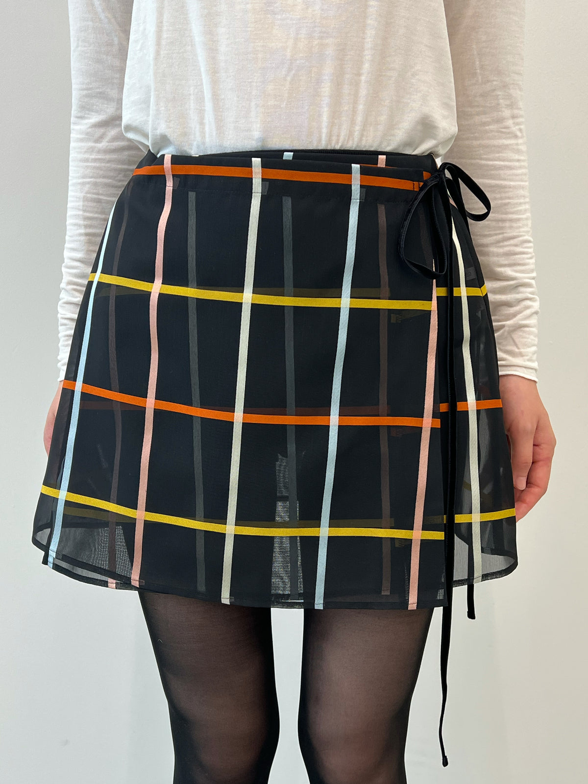 Vintage Fabric Mini Skirt #V